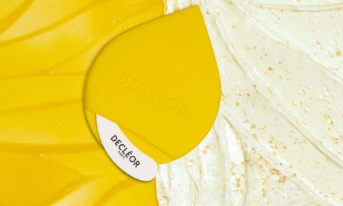 Cosmogen: a 2-in-1 golden yellow spatula for Decléor