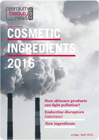 Cosmetic ingredients 2016